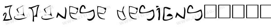 Japanese Designs字体转换